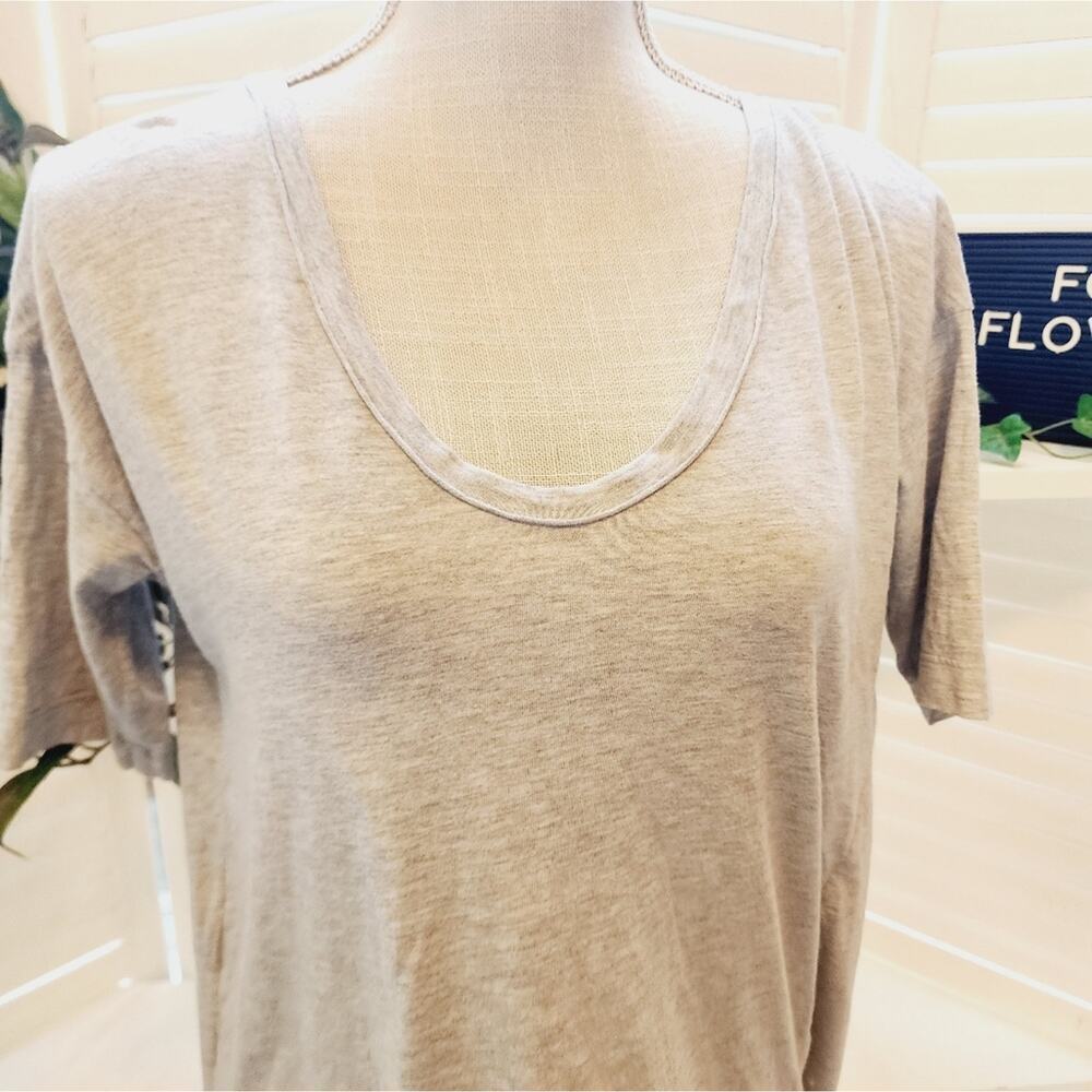 MARNI MADE IN ITALY HEATHER GRAY TEE SIZE 38 (SMALL) - Picture 6 of 6